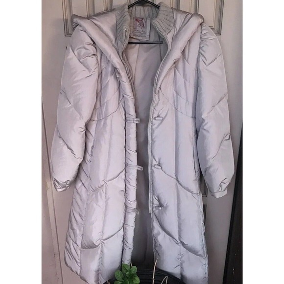 Women's Coat SzS 80% DUCK DOWN Coat Pale Lavender NWOT Quality - Picture 1 of 10